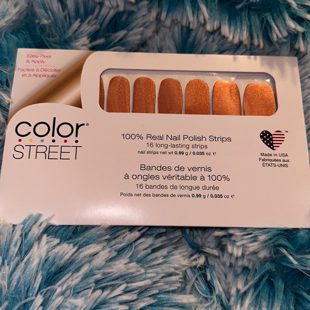 Color street nail polish strips